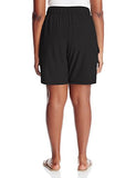 Kanu Surf Plus Size Marina Solid Stretch Boardshort Black 2X