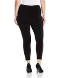 Plus Size Tuxedo Legging, Black, 2X