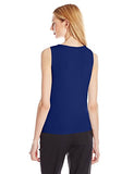Solid Drape Neck Cami Atlantis Medium