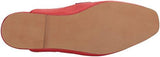 Steven By Razzil Pointed Toe Flat Red Leather 8 M Us