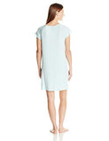 Short Sleeve Nightshirt Robins Egg Blue Large