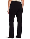 PlusSize Belinda Ponte Bootleg Pant, Black, 16W