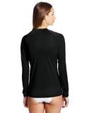 Kanu Surf Keri Long Sleeve Upf 50 Rash Guard Black Medium