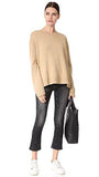 Hudson Jeans Harper High Rise Crop Baby Kick Flare, Night Star, 27