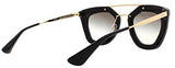 Prada Spr09Q Cinema Sunglasses Black