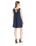 Bcbgeneration Neck Band Detail Dress Dark Navy Xsmall