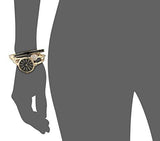 Goldtone Watch And Bracelet Set