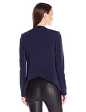 Bcbgeneration Tuxedo Blazer With Welts Dark Navy Xsmall