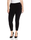 Plus Size Tuxedo Legging, Black, 2X