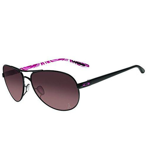 Feedback Oo407913 Aviator Sunglasses, Polished Black, 59 Mm