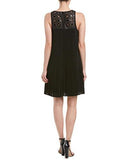 Lynelle Chic Drape Pleated Dress Black 8
