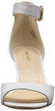 Nine West Farlee Leather Dress Sandal White 65 M Us