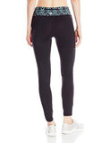 Active Long Pant Print Black Contrast, East Indies, Large