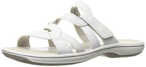 Brinkley Lonna Slide Sandal White 11 M Us
