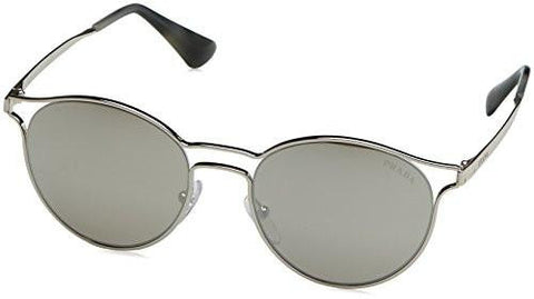 Prada 0Pr 62Ss Silverlight Greymirror Silver Sunglasses