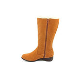 Kimi Closed Toe MidCalf Cold Weather, Chestnut, Size 6.0