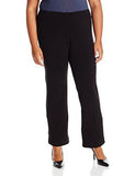 PlusSize Structured Knit Pant, Black, 2X
