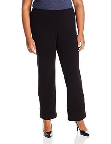 PlusSize Structured Knit Pant, Black, 2X