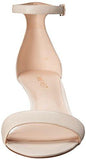 Nine West Leisa Leather Heeled Dress Sandal Off White 7 M Us
