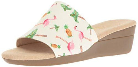 Florida Wedge Sandal Bone Combo 75 M Us