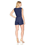 Surplice Skort Romper Dark Navy Small