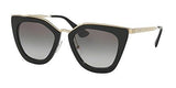 Prada 0Pr 53Ss Blackgrey Gradient Sunglasses
