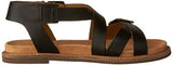 Corsio Bambi Platform Black Leather 8 Medium Us