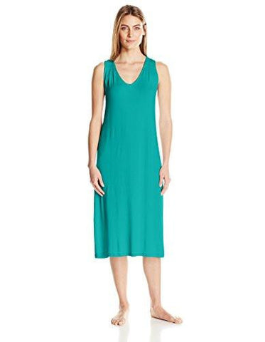 Racerback Nightgown Peacock Medium
