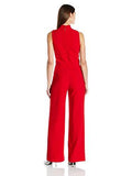 Contessa Classic Crepe Twist Front Jumpsuit Ruby Rose 6