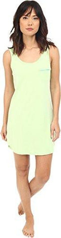 Bella Tank Sleep Shirt Amore2721 Paradise Green/Blue Mediterraneo Nightgown Md