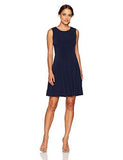 Jessica Howard Petite Jacket Multi Seamed Dress, Navy/Blue, 14P