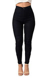 Pxmoda Casual Stretch Skinny Pencil Pants High Waist Elastic Slim Jeans