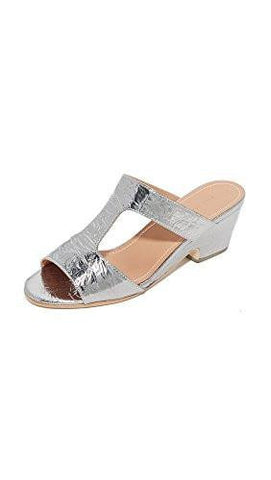 Rachel Comey Cheekie Mules, Galina Foil, 7 Bm Us