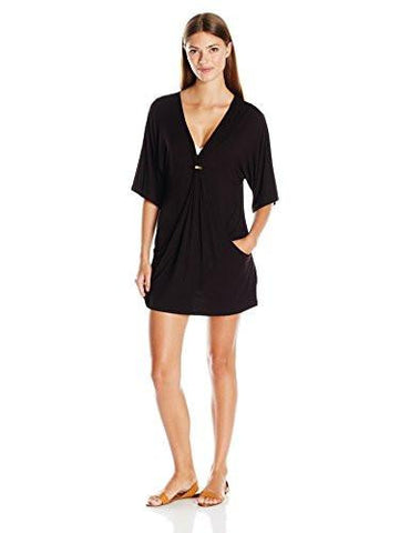 Santiago Tunic Cover Up With Pockets Black M