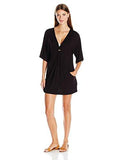 Santiago Tunic Cover Up With Pockets Black M