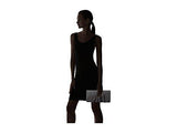 Eneration Strappy Oversize Clutch Hand Bag Smoke One Size