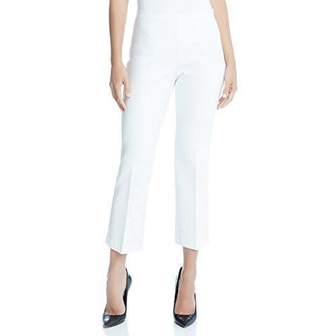 Crop Flare Pant In White 4, White