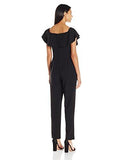 Ruffle Jumpsuit, Black, 4