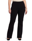PlusSize Belinda Ponte Bootleg Pant, Black, 16W