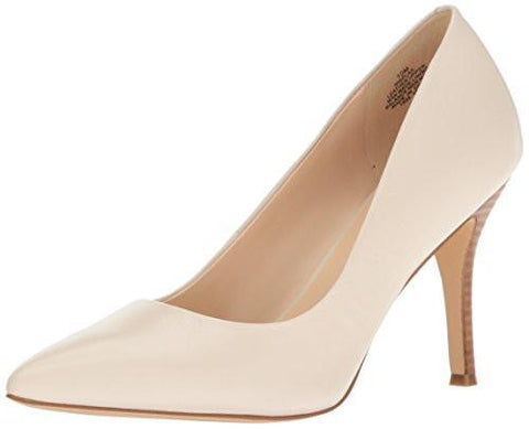 Nine West Flax Leather Dress Pump Off White 75 M Us