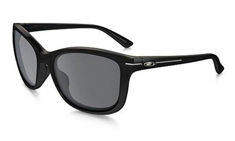 DropIn Rectangular Sunglasses, Polished Black, 58 Mm
