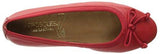 Fast Bet Ballet Flat Red Leather 8 W Us