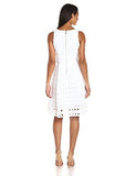 Eliza J Midi Length Eyelet Dress, Ivory, 12
