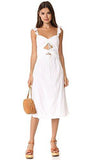 Rachel Comey Ruffle Chernist Dress, White, 10
