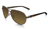 Womens Feedback Sunglasses Oo4079 Rose Gold/Brown Metal Polarized 59Mm