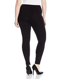 PlusSize Full Length Legging, Black, 2X