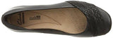 Blanche Cacee Flat Black Leather 7 M Us