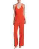 Golda Classic Crepe Scoopneck Jumpsuit Tomato 6