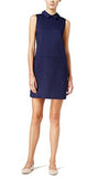 PointCollar Shift Dress Medium, Blue Notte