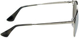 Prada 0Pr 62Ss Silverlight Greymirror Silver Sunglasses